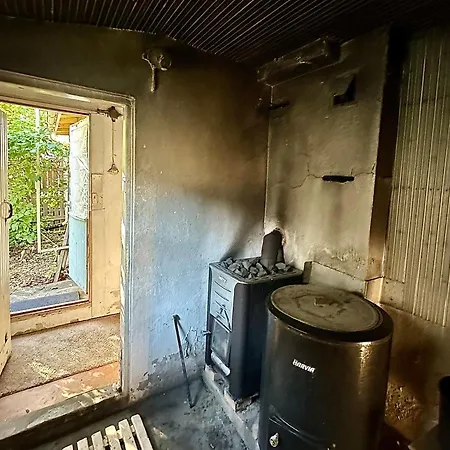 The Dream Of A Wooden House With Its Own Yard And A Wood-fired Saun Apartamento